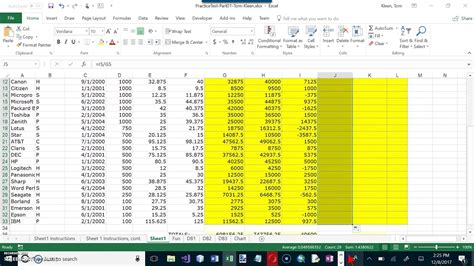 test genius excel practice test|More.